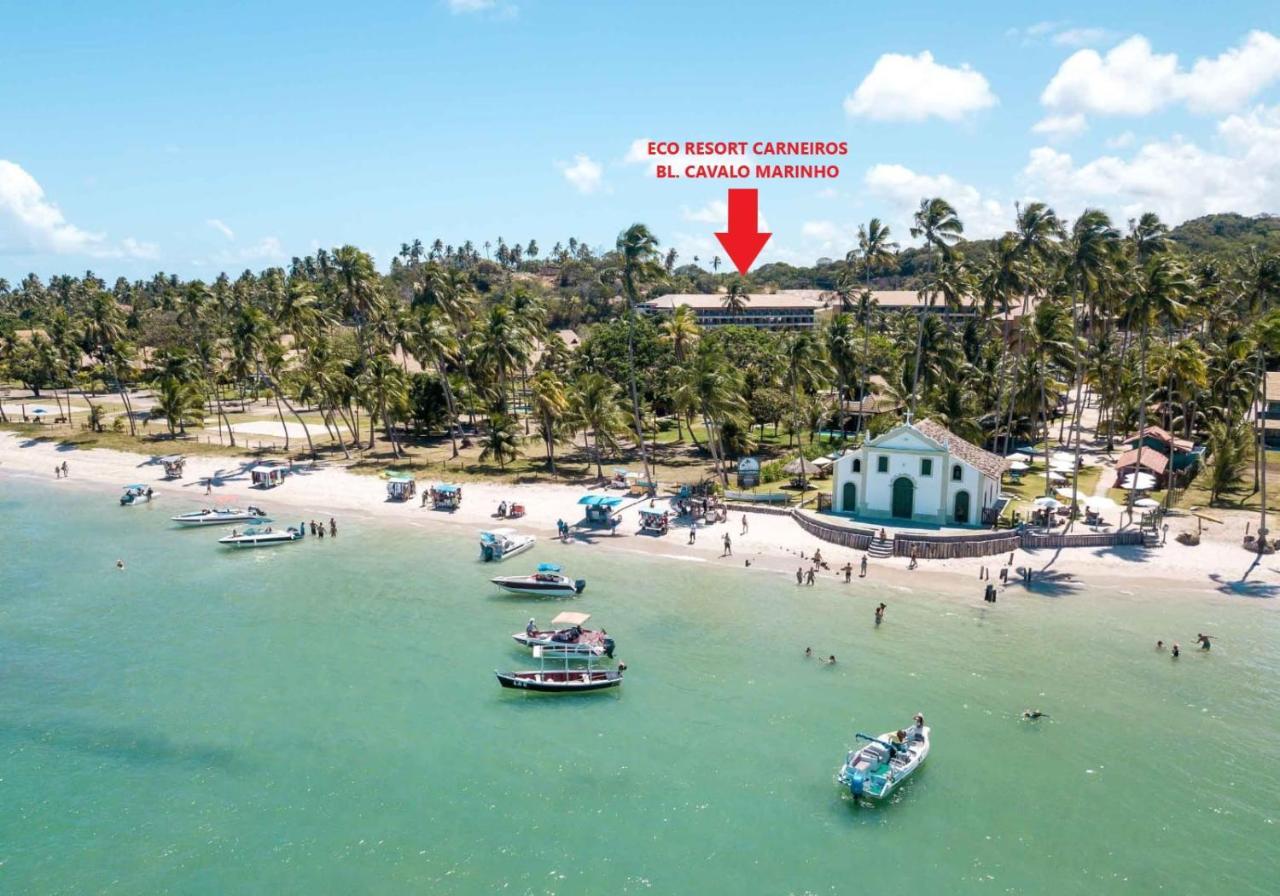 Praia Dos Carneiros Flat 120-Cm Eco Resort - Ao Lado Da Igrejinha Tamandare Luaran gambar